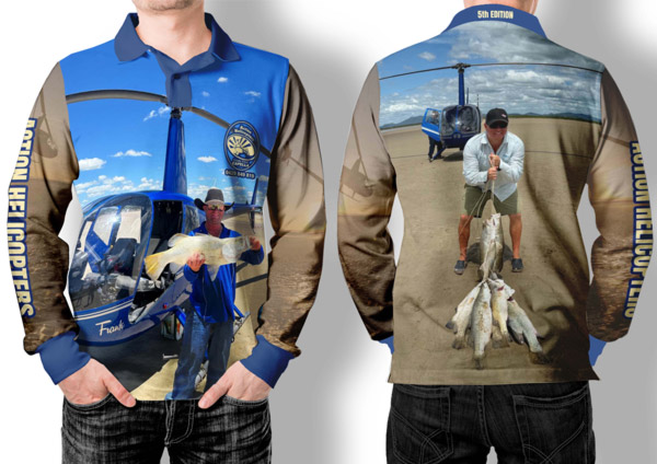 Blue Fishing Shirt